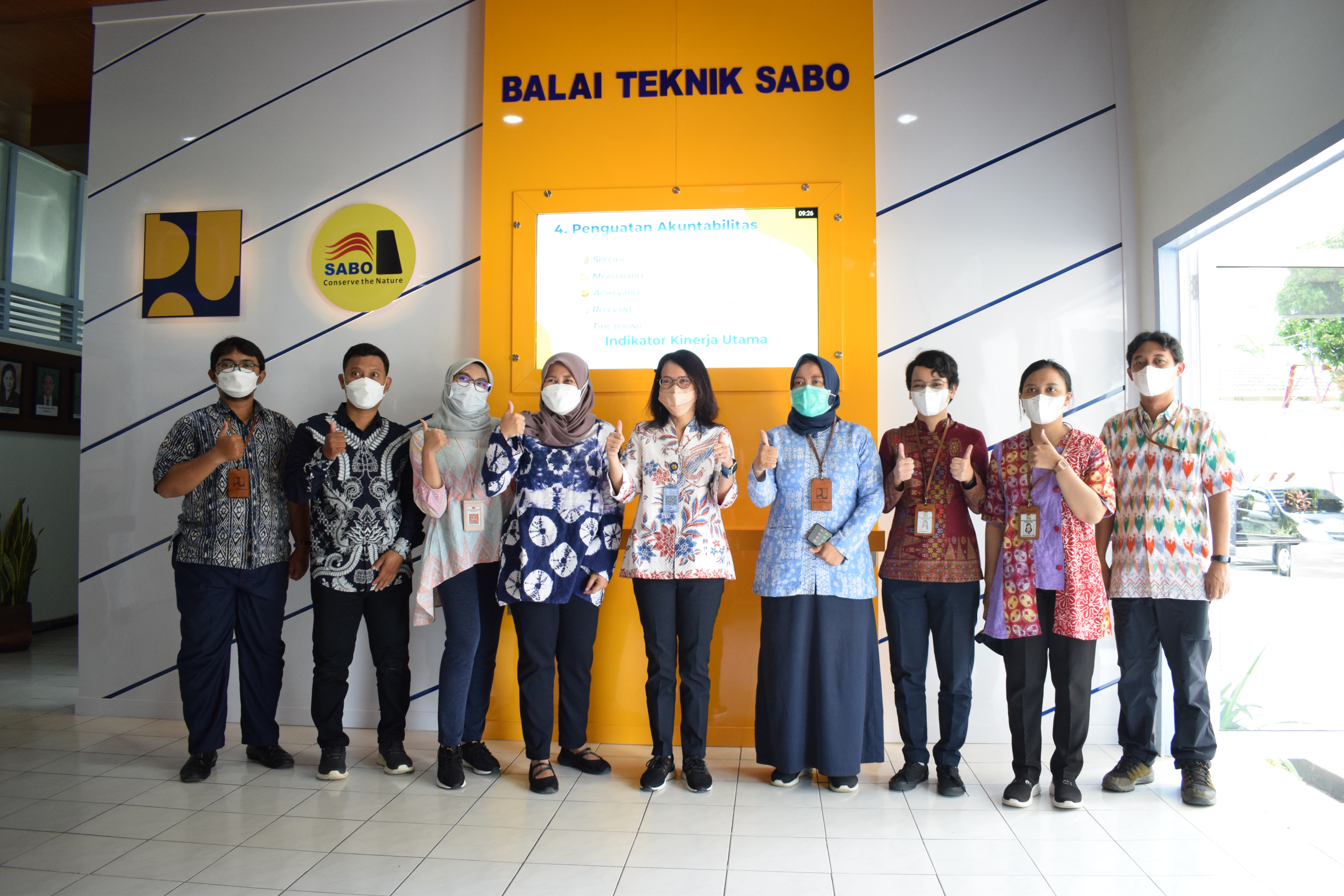 Balai Teknik Sabo Melakukan Wawancara untuk Majalah Air