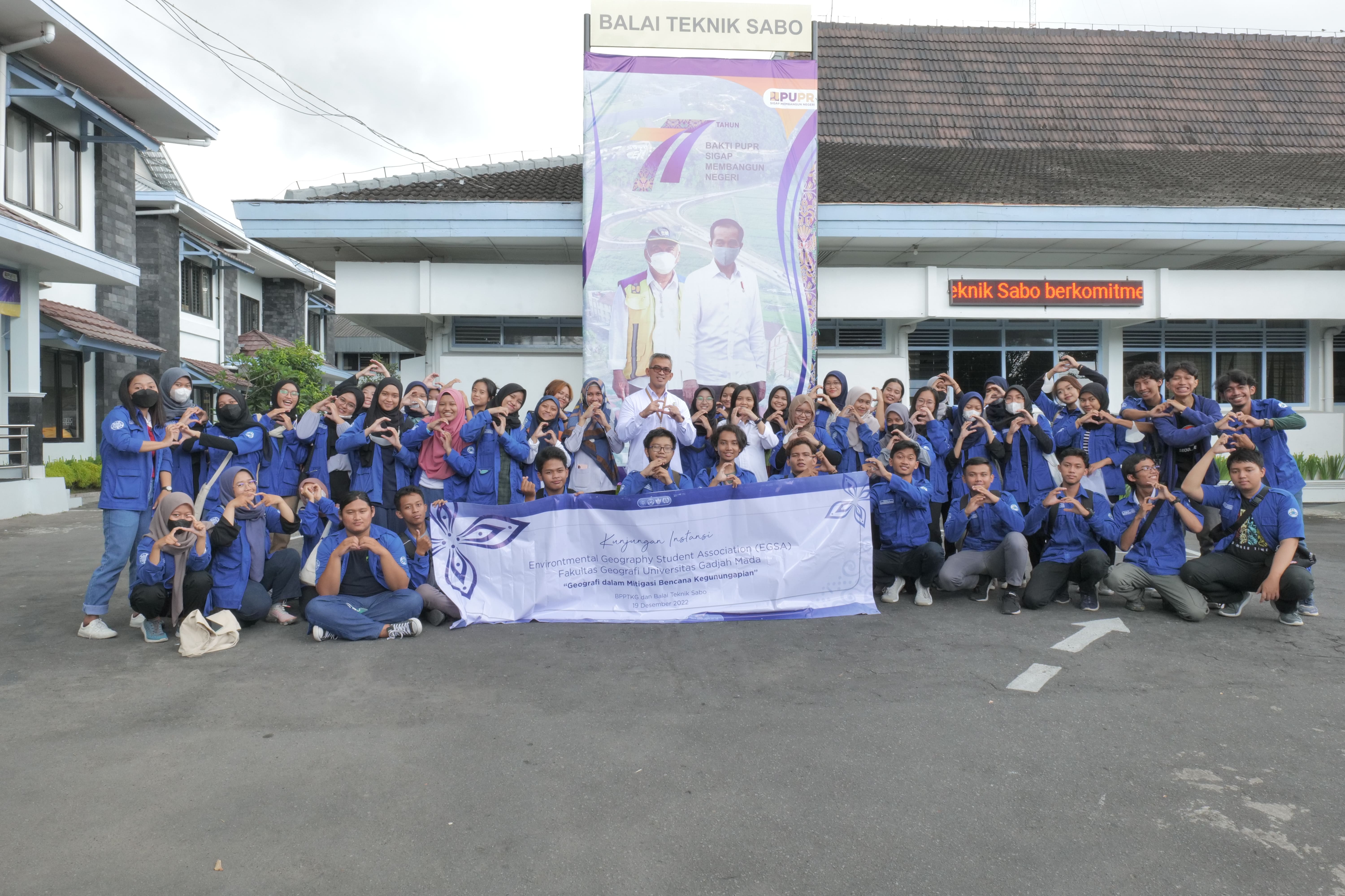 Kunjungan Mahasiswa Prodi Geografi Lingkungan Fakultas Geografi, UGM
