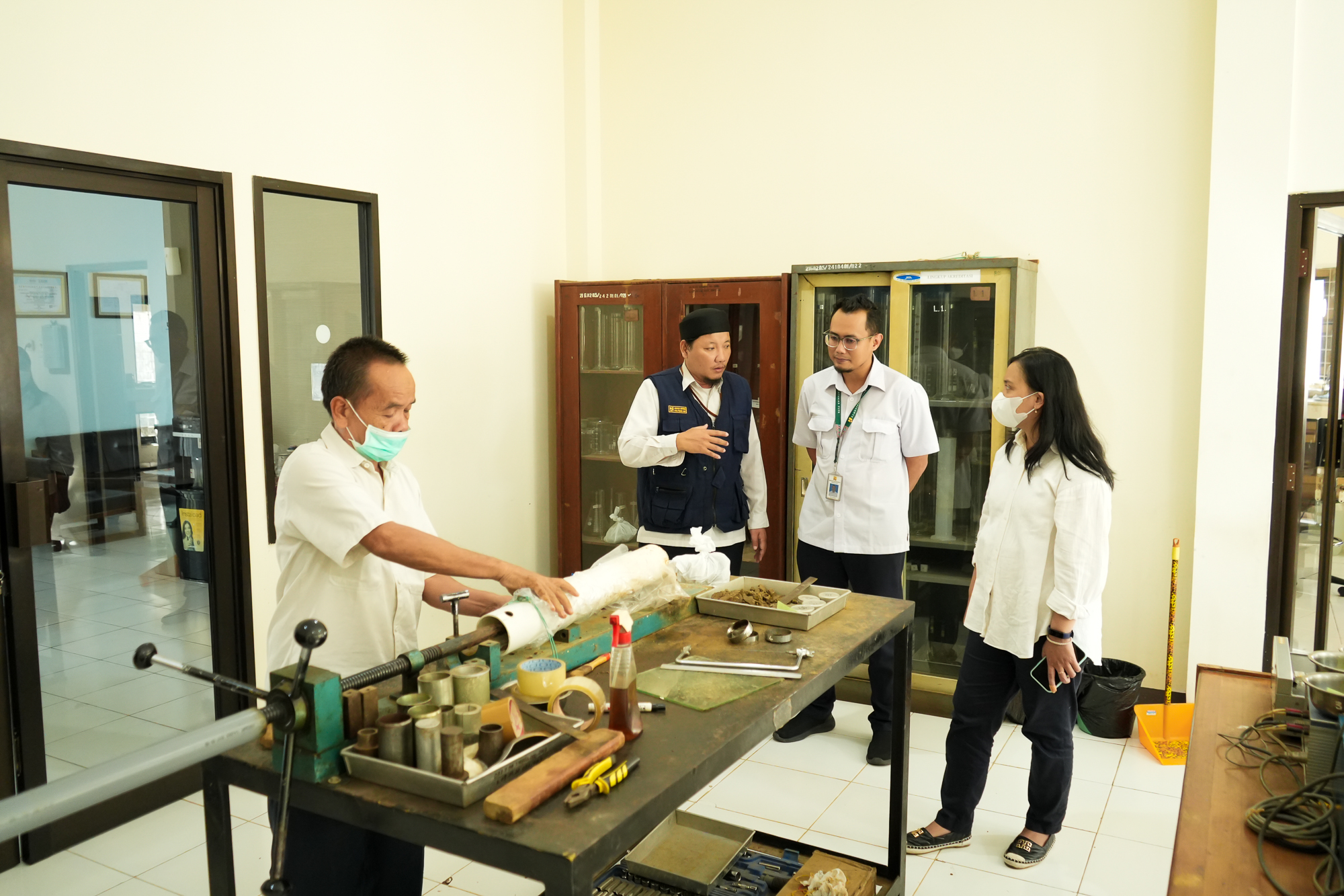 Kunjungan Balai Teknik Rawa, Studi Banding Pembangunan Zona Integritas