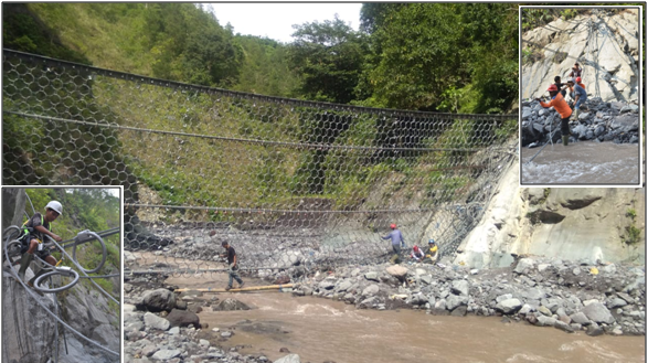 Penerapan Teknologi Ring Net Barriers untuk Pengendalian Aliran Debris