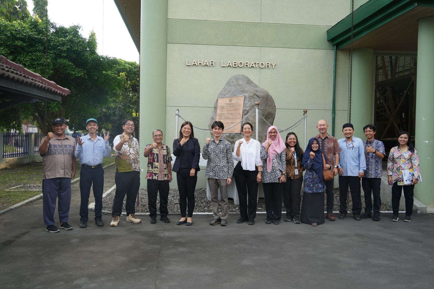 Kunjungan Perwakilan Kedutaan Jepang ke Sabo Technical Center