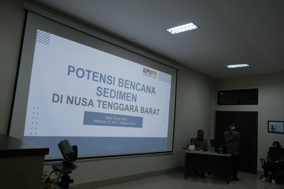 Diseminasi Teknologi Sabo dengan BWS NT 1