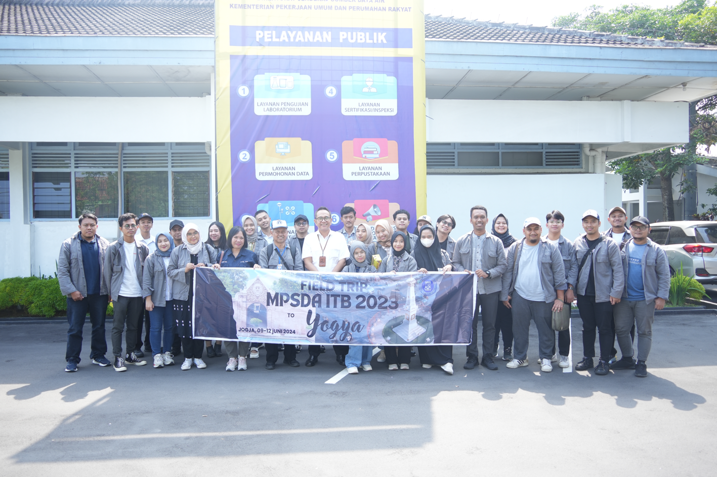 Kunjungan MPSDA ITB di Balai Teknik Sabo