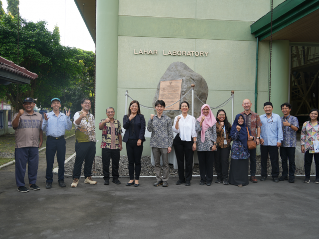 Kunjungan Perwakilan Kedutaan Jepang ke Sabo Technical Center