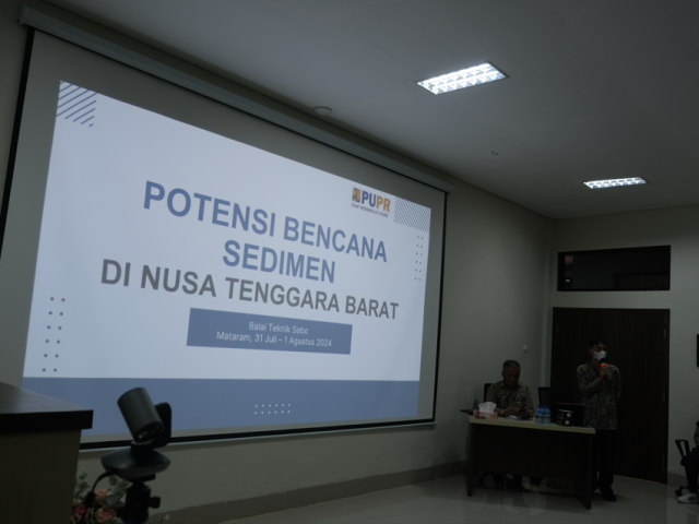 Diseminasi Teknologi Sabo dengan BWS NT 1