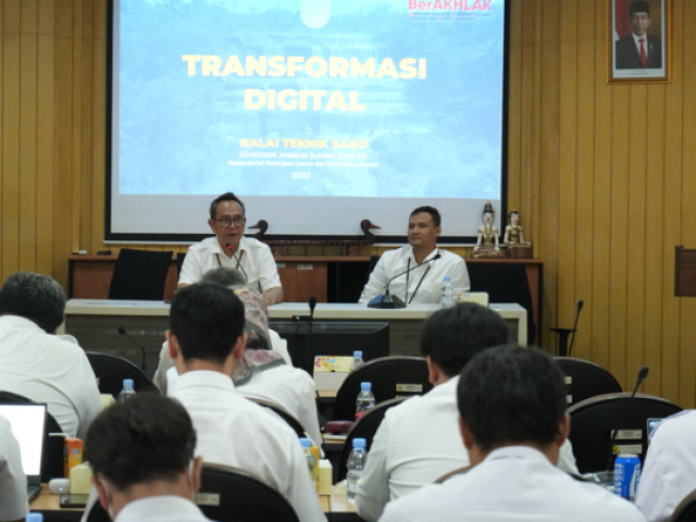 Balai Teknik Sabo Lolos Lima Besar Lomba Transformasi Digital tingkat Kementerian PUPR